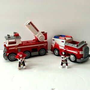 Spin Master Paw Patrol Fire Trucks & Figurines